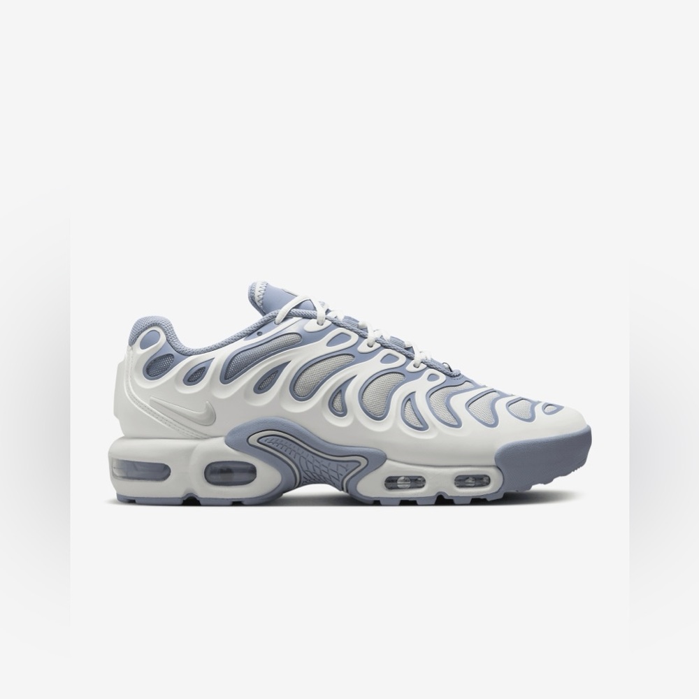 NWOB Nike Womens Air Max Plus Drift Flame Sportswear White Slate Sliver Sz 8.5